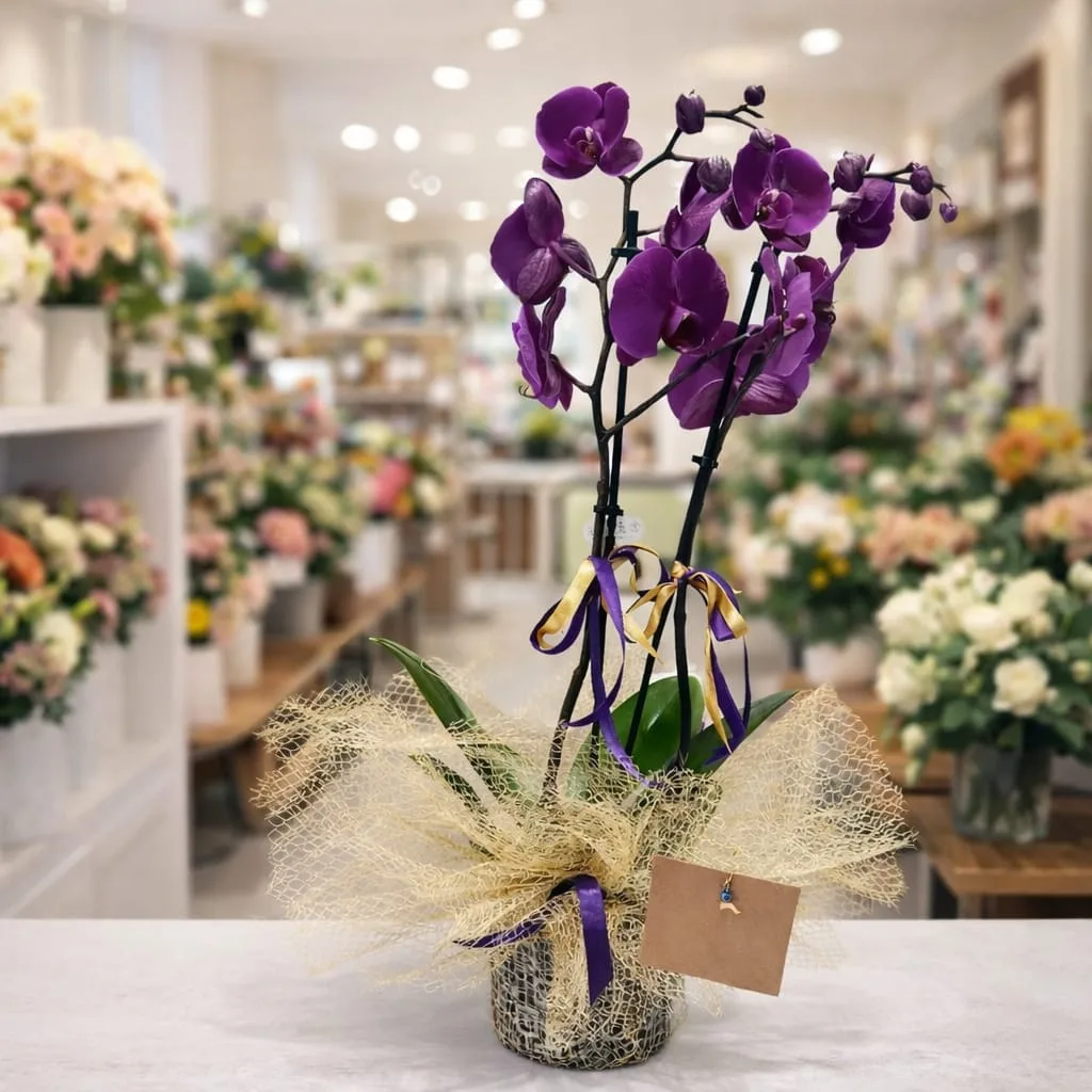 Mor Işık Orkidesi – Masal's Flower Garden
