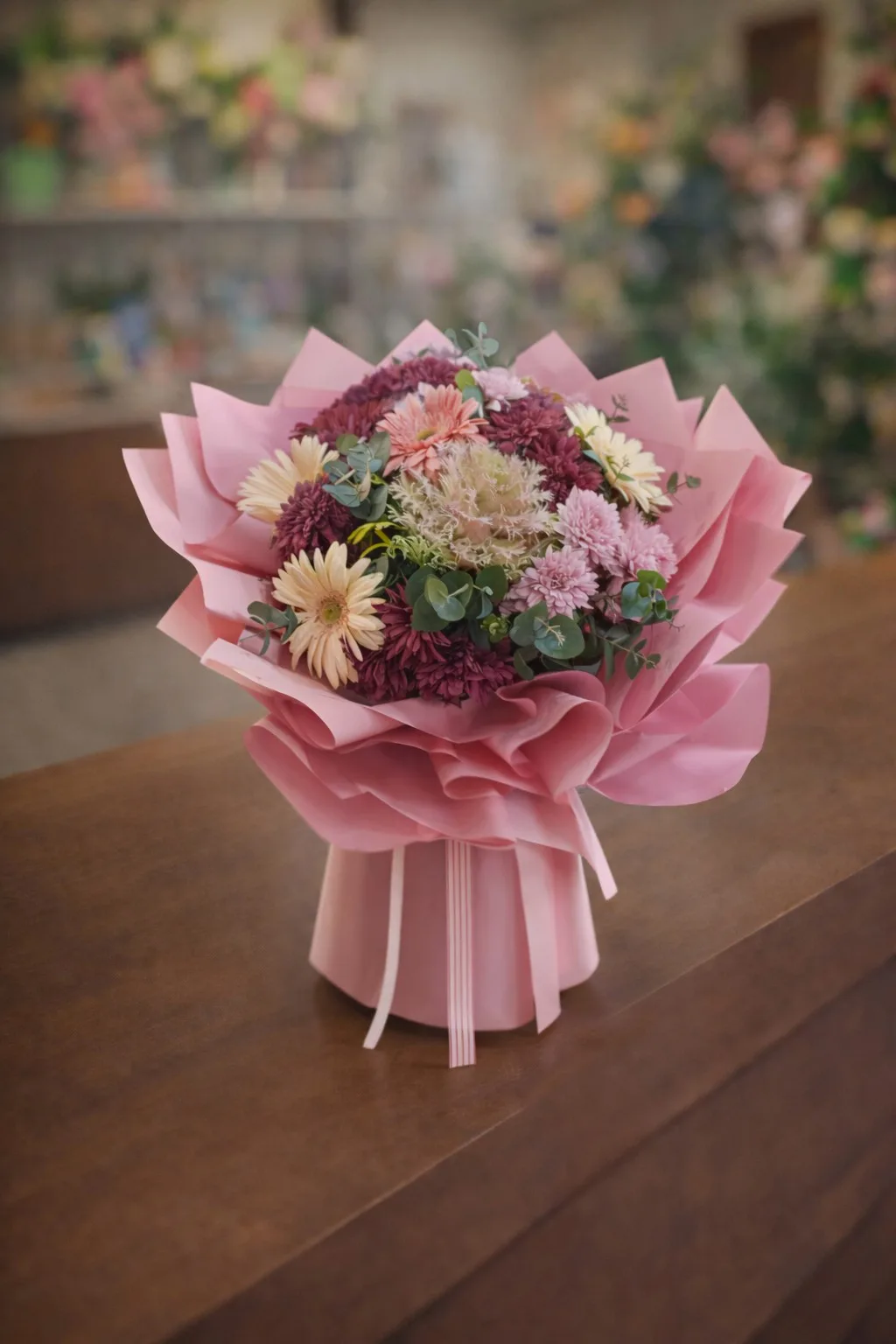 Pembe Düş Buketi – Masal's Flower Garden