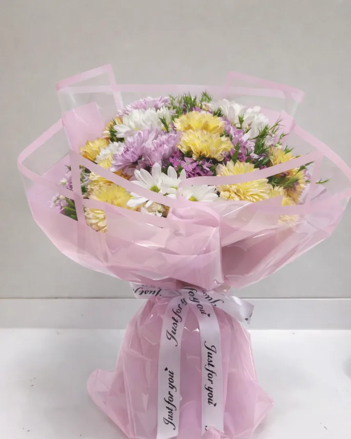 Pink Romance Buket – Masal's Flower Garden