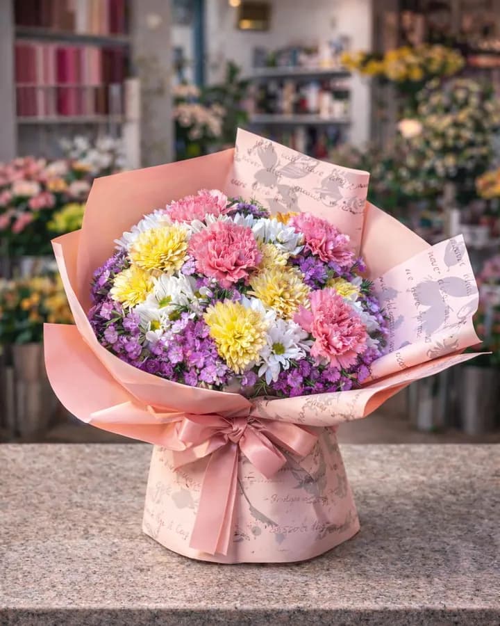 Pastel Aşk Buketi – Masal's Flower Garden
