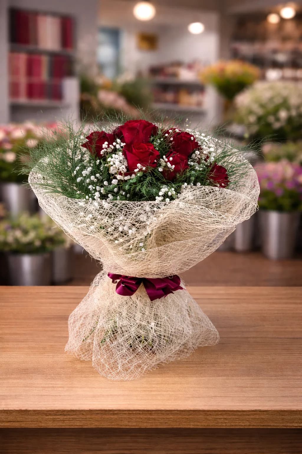 7li Gül Buketi – Masal's Flower Garden