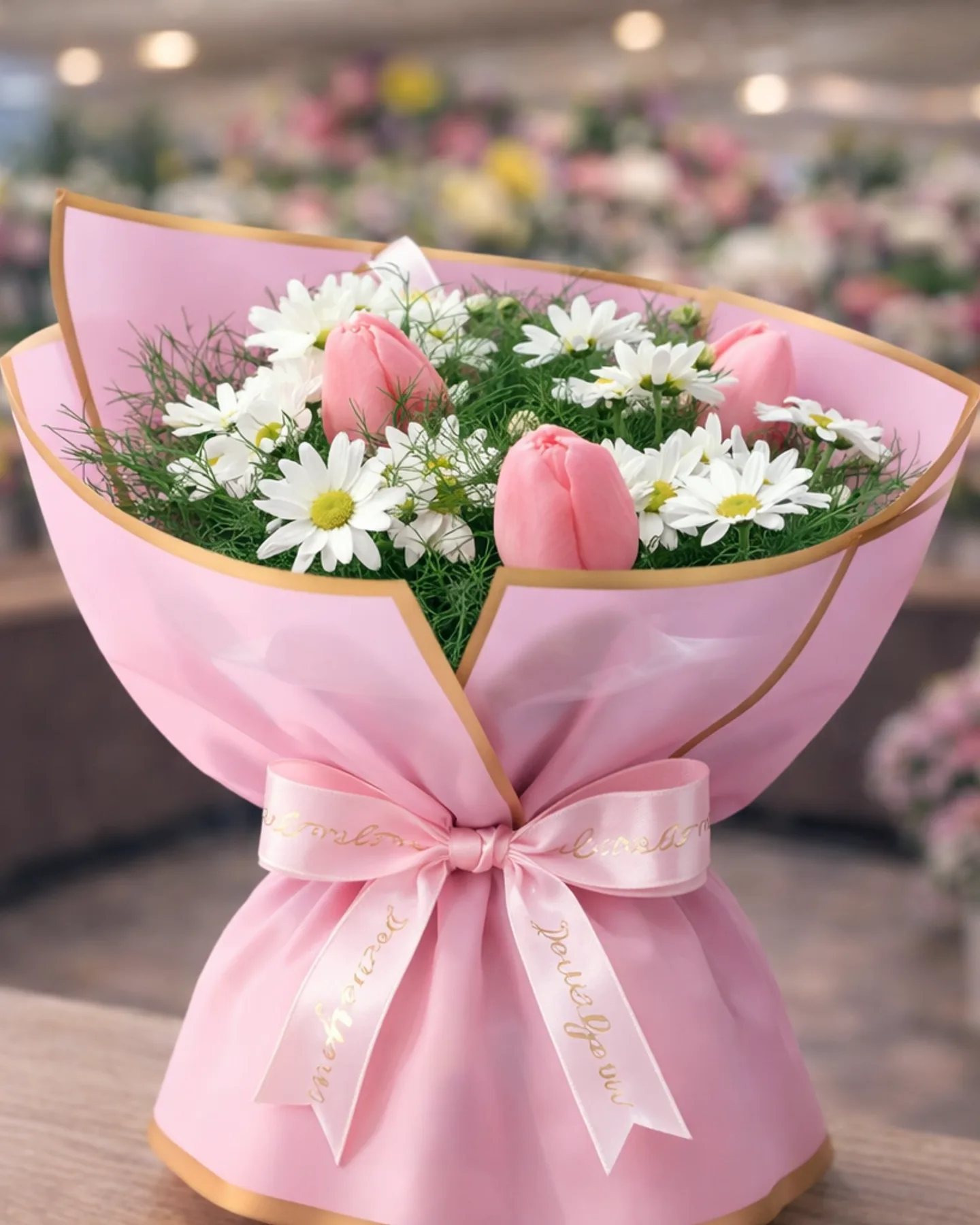Somon Lale Buketi – Masal's Flower Garden