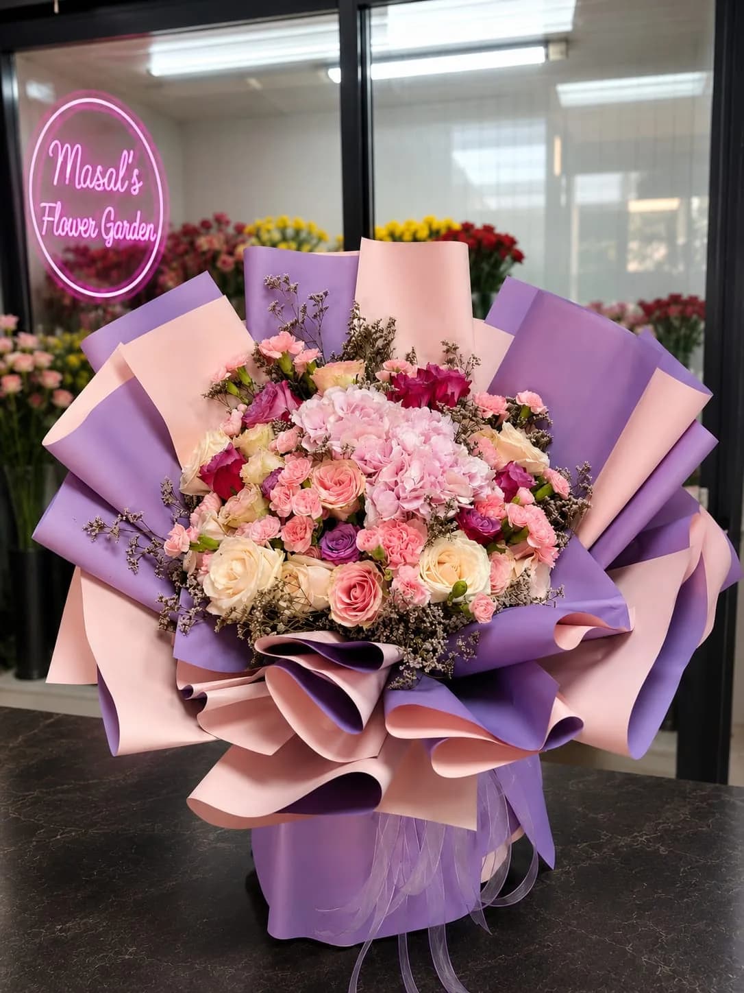 Masal’ın Renkleri İthal Buket – Masal's Flower Garden